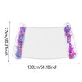 thumbnail image 3 of Hamaca de agua inflable Cama flotante de natación de piscina de PVC transparente con juguetes de piscina de malla Likrtyny Para Estrenar, 3 of 3