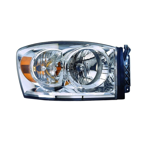 KAI New CAPA Certified Standard Replacement Passenger Side Headlight Assembly, Fits 2007-2008 Dodge Ram 1500
