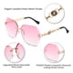 thumbnail image 5 of Gafas de Sol FEISEDY Clásicas Sin Montura B2567 Montura Metálica para Mujer, 5 of 7