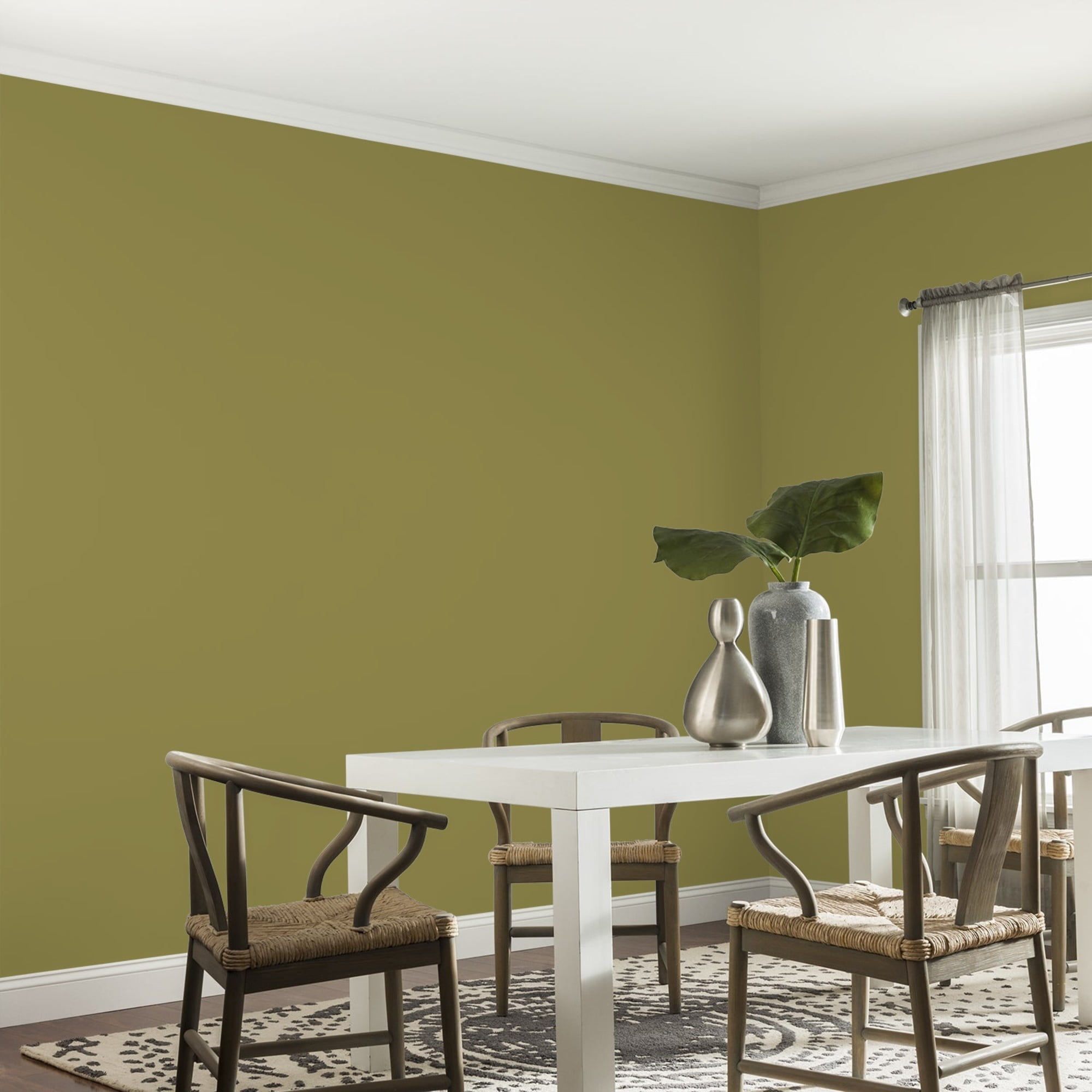 Glidden HEP Frog's Legs / Green, Eggshell Interior Paint with Primer, 1 Quart
