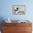 thumbnail image 5 of The Great Wave Off Kanagawa, from the Series "36 Views of Mt. Fuji" ("Fugaku Sanjuokkei"), Framed Art Print Wall Art by Katsushika Hokusai Sold by Art.Com, 5 of 6