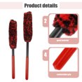 thumbnail image 4 of 2pcs Car Wheel Cleaning Supplies, Soft Wheel Cleaner Brush Wool Car Cleaning Brush Detailing Brush Wheel Rim Cleaner Brush for Cleaning Wheels, Rims, Spokes, 4 of 6