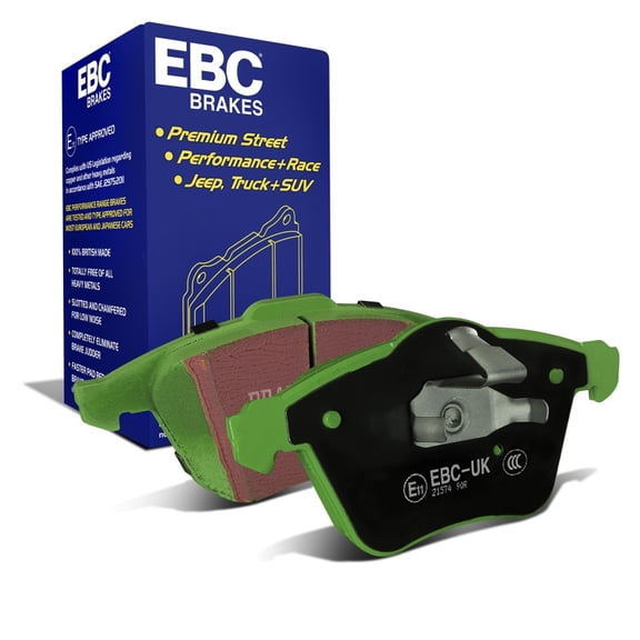 EBC 07-13 Mazda 3 2.3 Turbo Greenstuff Front Brake Pads