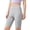 Gray, variant on Girls Yoga Half Shorts Pants Leggings Solid Color Elastic Mild Sports Outer Wear