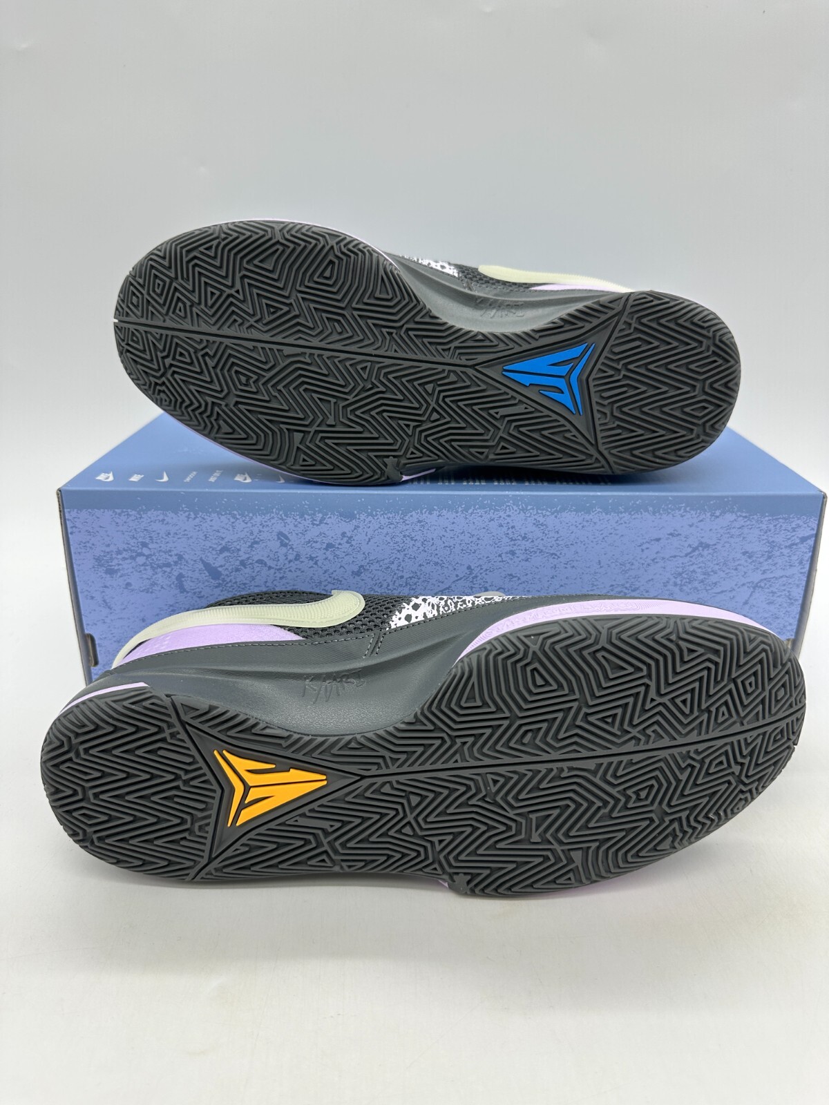 Ja 1 Basketball Shoes Color: Iron Grey/Lilac Bloom/Light Photo