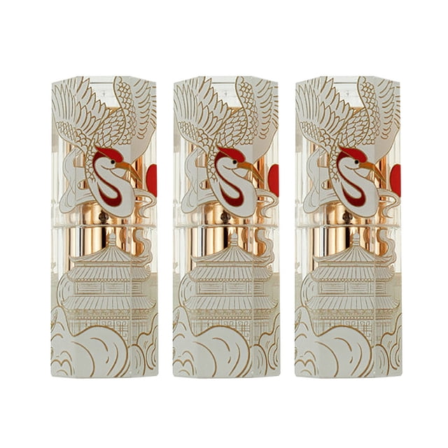 Tubo De Lápiz Labial Hexagonal Contenedor De Bálsamo Labial De Buen Sellado Tubo De Brillo De Labios Portátil Tubo Organizador De Lápiz Labial Exquisito Para Maquillaje De Mujer 3 Uds Yuarrent CE003103-01