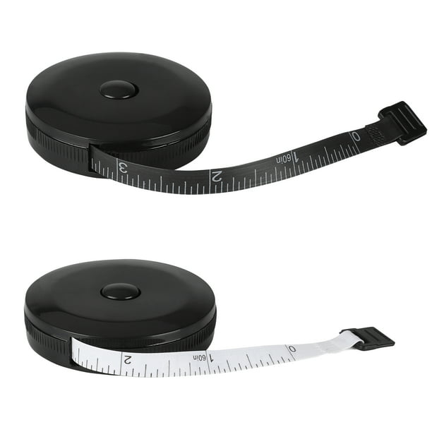 2pcs Soft Tape Measure Retractable Measuring for Body Fabric Sewing ...