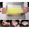 thumbnail image 3 of Tapas de Silicona Reutilizables 6 Pzas, Herméticas, Sin BPA, Aptas para Microondas y Lavavajillas, 3 of 8