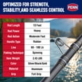 thumbnail image 4 of Penn Carnage III Surf Conventional Casting Fishing Rod, 13’ ULUA, Loads 60 – 100 Lb, Black, 4 of 11