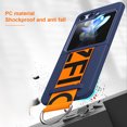 thumbnail image 1 of PC Bumper Back Cover Anti Drop Back Funda protectora para Samsung Galaxy Z Flip 5, 1 of 3