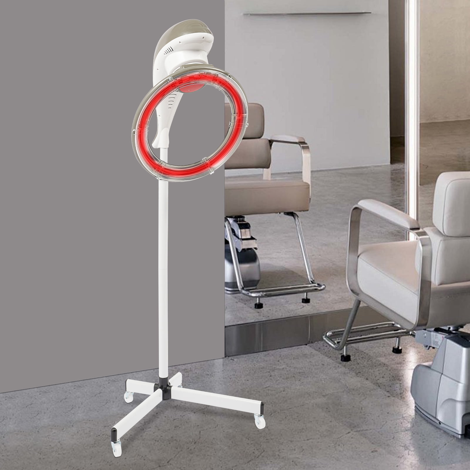 High-power 360° Stand-up Salon Hair Dryer Infrared Color Processor Hair Perming