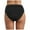 Black, variant on Wamejoo Womens High Waisted Bikini Bottoms Tummy Control Swim Bottom Ruched Full Coverage Retro Swimwear (Black, M)