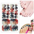thumbnail image 1 of AYA Toe Nail Wraps Art Stickers Self Adhesive Tools Tips Polish Nail, 1 of 3