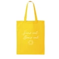 thumbnail image 1 of suns out buns out Cotton Canvas Tote Bag, 1 of 1