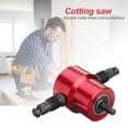 thumbnail image 4 of Metal Nibbler Metal Iron Sheet Cutter Drill Attachment Hand Tools w/Wrench, 4 of 12