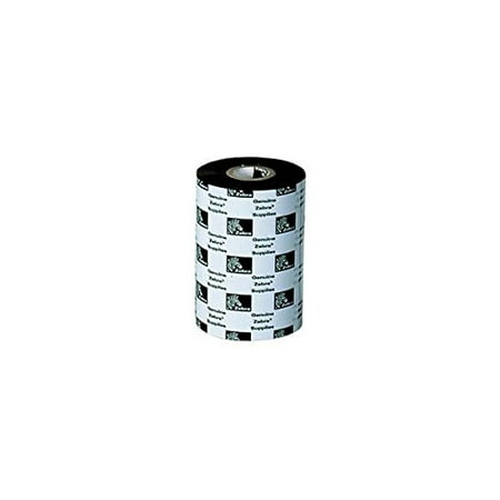 5319 Wax Ribbon - ZEBRA 05319BK11045 S 414 WAX RIBBON 4.33 X 1476' 6/CASE ZEBRA Cartouche ruban Zebra 05319BK11045 original Noir