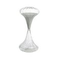 thumbnail image 1 of Reloj de arena de cristal para decoración del hogar, reloj de arena para mesa, sala de estar, festival. Blanco, 1 of 9