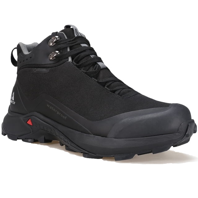 Botas de senderismo HUMTTO para hombre, todo terreno, impermeables, negras