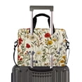 thumbnail image 2 of FORMRS 16" Laptop Bag Carrying Sleeve Case with Handle Travel Shoulder Briefcase, Beige Floral, 2 of 8