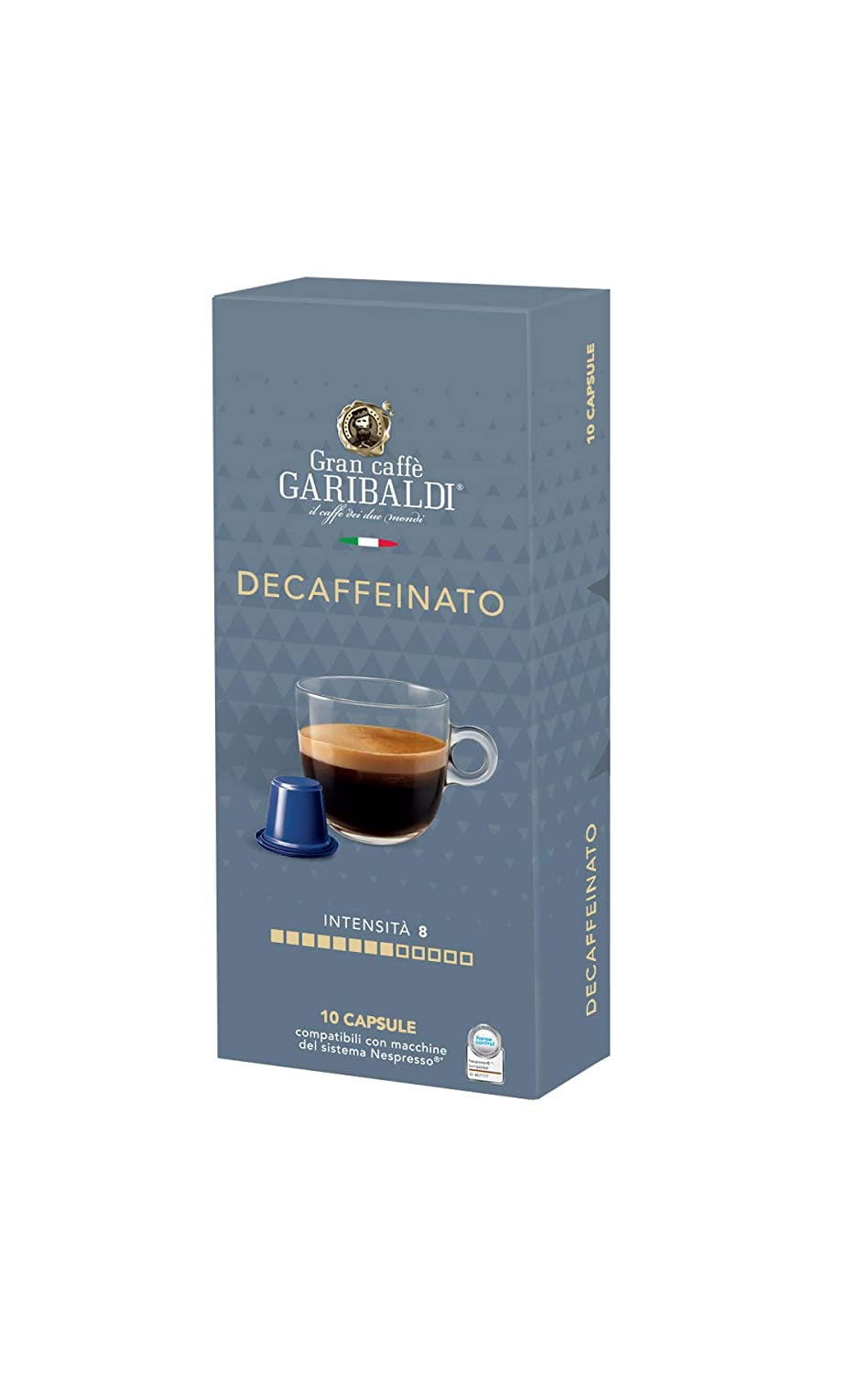 Gran Caffè Garibaldi Nespresso* capsules (Decaf, 60 Count) - Walmart.com