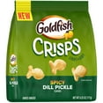 thumbnail image 3 of Goldfish Crisps Spicy Dill Pickle Flavored Baked Chip Crackers, 6.25 Oz Bag - Pack of 2, 3 of 5