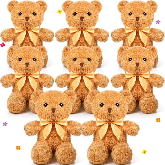 Oso de Peluche HyDren 30cm 8 Piezas para Niños