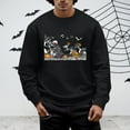 thumbnail image 3 of Halloween Men's Fall And Winter Hoodless Sweatshirt, 3 of 6