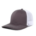 thumbnail image 2 of Unisex Curved Brim Baseball Cap Camouflage Print Spring Summer Mesh Hat, 2 of 3