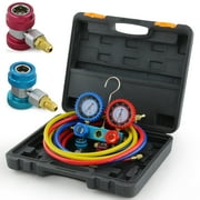 Arksen Aluminum AC Manifold Gauge Set R134a A/C HVAC