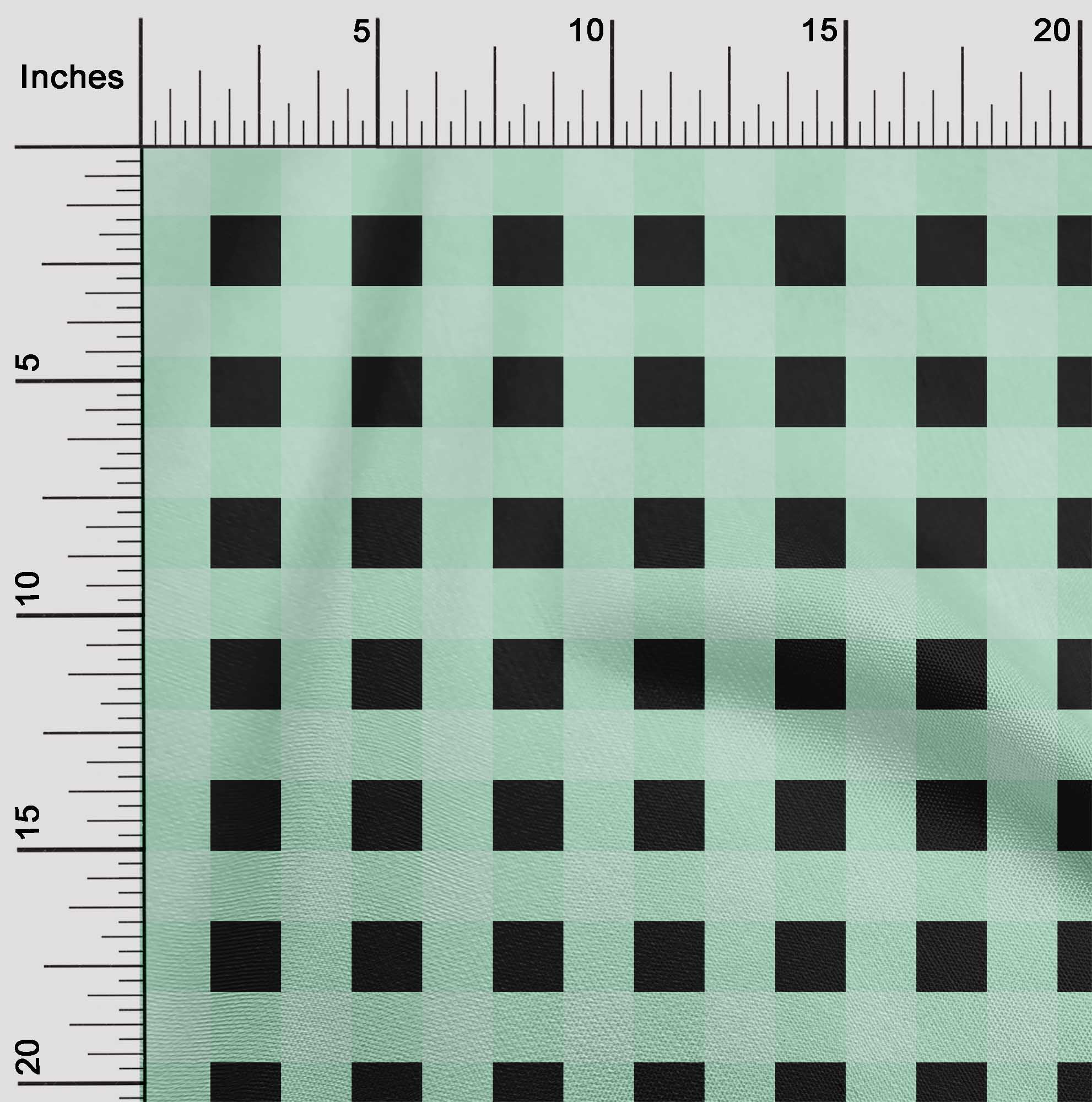 oneOone Cotton Silk Fabric Gingham Check Fabric Prints By Yard 42 Inch ...
