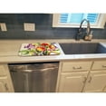 thumbnail image 3 of Carolines Treasures 6042DDM Absorbent Dish Drying Mat for Kitchen Counter Flower Dish Drying Mat  14 x 21" multicolor, 3 of 4