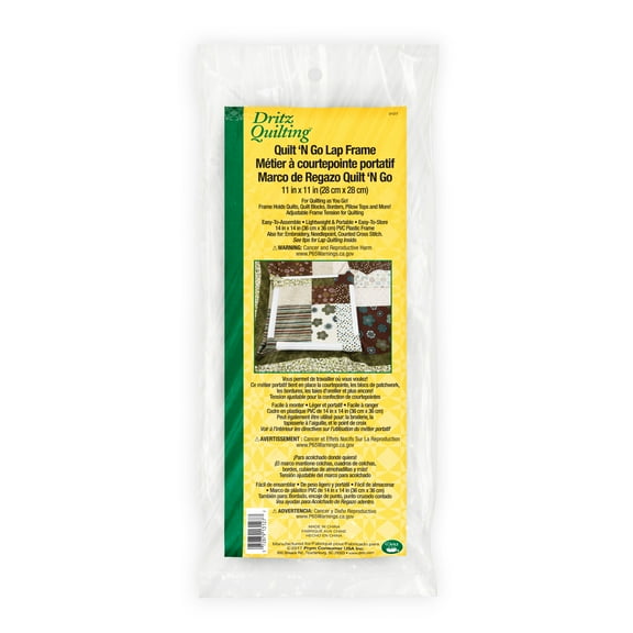 Dritz 11" Square Quilt-N-Go Lap Frame