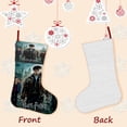 thumbnail image 3 of Harry Potter Tema: Calcetines de Navidad, fino lino blanco para colgar en escaleras y chimenea, decoración navideña para el hogar, regalo de Navidad. 45cm × 32cm, 3 of 5