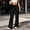 Black, variant on Yoga Pants for Women Wide Leg Casual Lounge Yoga Workout Pant Solid Color High Waist Leggings Workout Booty Lifting
