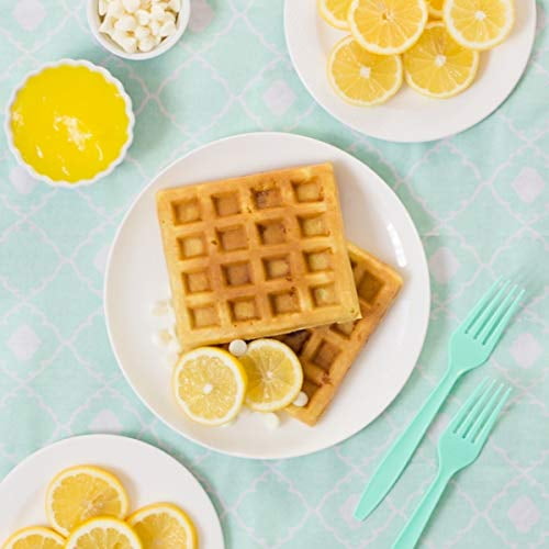 Krusteaz Light & Crispy Belgian Waffle Mix - No Artificial Flavors, Colors, or Preservatives - 28 OZ (Pack - 6)