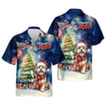 thumbnail image 3 of Merry Christmas and Happy New Year Santa Havanese Holiday Xmas Winter 2025 Hawaiian Shirt Breathable Summer Unisex Merch Havanese Dog Lover Gifts Idea - 00024, 3 of 6