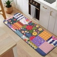 thumbnail image 5 of Pioneer Flower Floral Print Pattern Kitchen Rug Mat,Kitchen Runner Rugs Non Skid Washable,Decorative Kitchen Floor Mats for Kitchen,Sink,Laundry,17"x47.2", 5 of 7