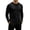 Black_006, variant on Curved Hem Long Sleeve T-Shirt for Men, Slim Fit Raglan Crew Neck Top with Soft Stretch Fabric for Layering and All-Day Comfort Khaki 3XL
