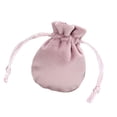 thumbnail image 3 of Organizador de joyas navideño con cordón - Bolsa de terciopelo para colgantes Rosa claro 65x85cm, 3 of 9