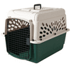 Petmate Ruffmaxx Plastic Dog Kennel, Tan, Green, 28"L