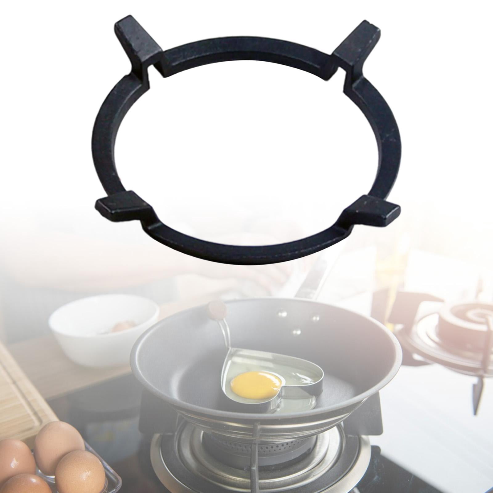 Wswqop Stove Stand Rack Accessories Kitchen Supplies Lightweight Wok Stands for Kitchen Round Bottom Wok