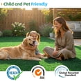 thumbnail image 5 of TrumanPick Artificial Grass Turf 6.5 x 10 Ft Waterproof Fake Grass Rug Indoor Outdoor Garden Lawn Mat Fake Grass Rug for Pets, 0.4"H, 5 of 10