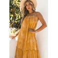 thumbnail image 4 of ABPHQTO Vestido largo plisado sin mangas para mujer, 4 of 5