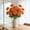 Orange, variant on YIMWNYI 3 Headed Artificial Peony Bouquet, Realistic Faux Flowers, Home Decoration, Elegant Gift Idea, Lifesize Imitation Floral Arrangement, Maintenance-Free Decor