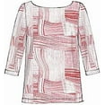 thumbnail image 3 of McCalls Ladies Easy Learn to Sew Sewing Pattern 7322 Pullover Tops, 3 of 7