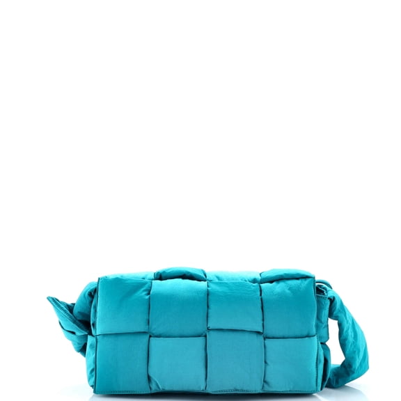 Pre-Owned Padded Tech Cassette Crossbody Bag Intrecciato Nylon By Rebag