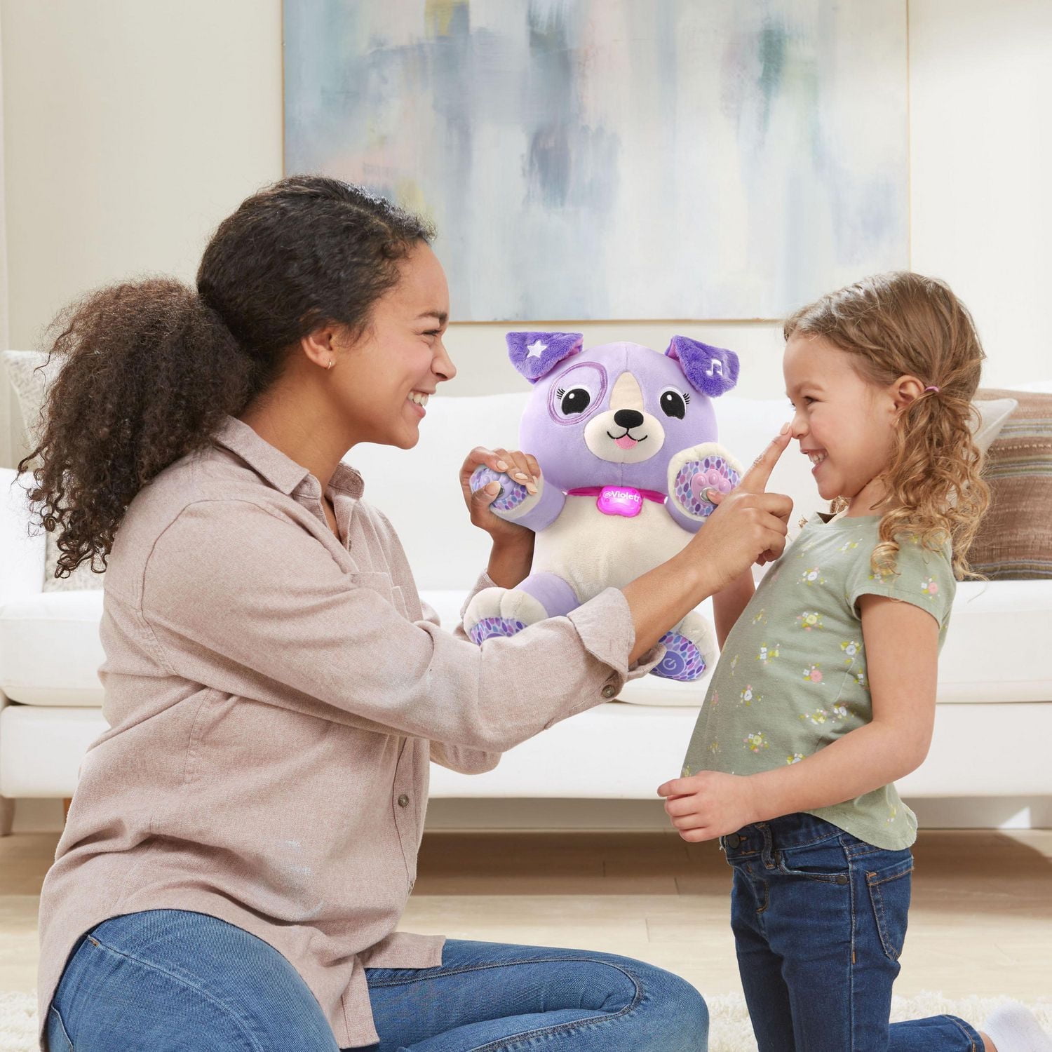 LeapFrog My Pal Violet Smarty Paws™ Personalized Plush Puppy - English Version