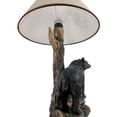 thumbnail image 3 of Lampe de Table Ours Noir et Arbre avec Abat-Jour de 20 Po., 3 of 5