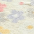 thumbnail image 5 of Mainstays 30" x 46" Faux Fur Daisy Print Room Rug For Adults, Multi Color, 5 of 7
