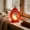 Red, variant on Vintage Clock-Style LED Lantern with Flameless Candle - Safe Flickering Flame Effect, Battery-Powered, Portable Hanging Hook, Ideal for Christmas, Halloween, Bedroom Night Light & Home Ambient Decor